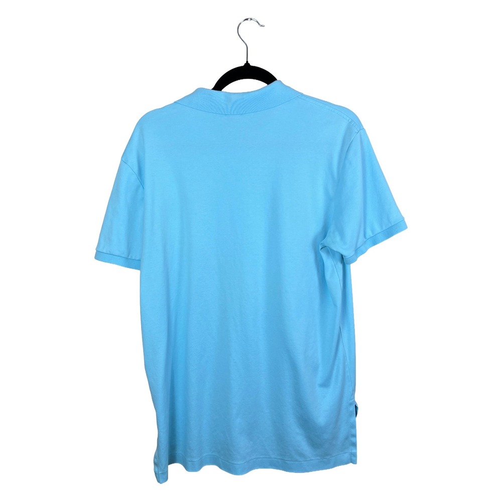 Polo‎ Ralph Lauren Pima Soft Touch Polo Shirt Men's L Preppy Old Money Blue - Picture 2 of 6